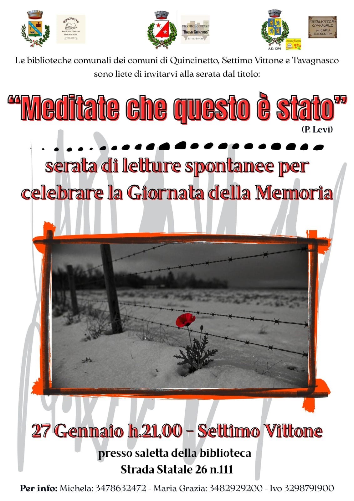 Locandina dell'evento