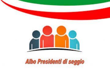 Aggiornamento dell&#39;albo delle persone idonee all&#39;ufficio di presidenti di seggio elettorale