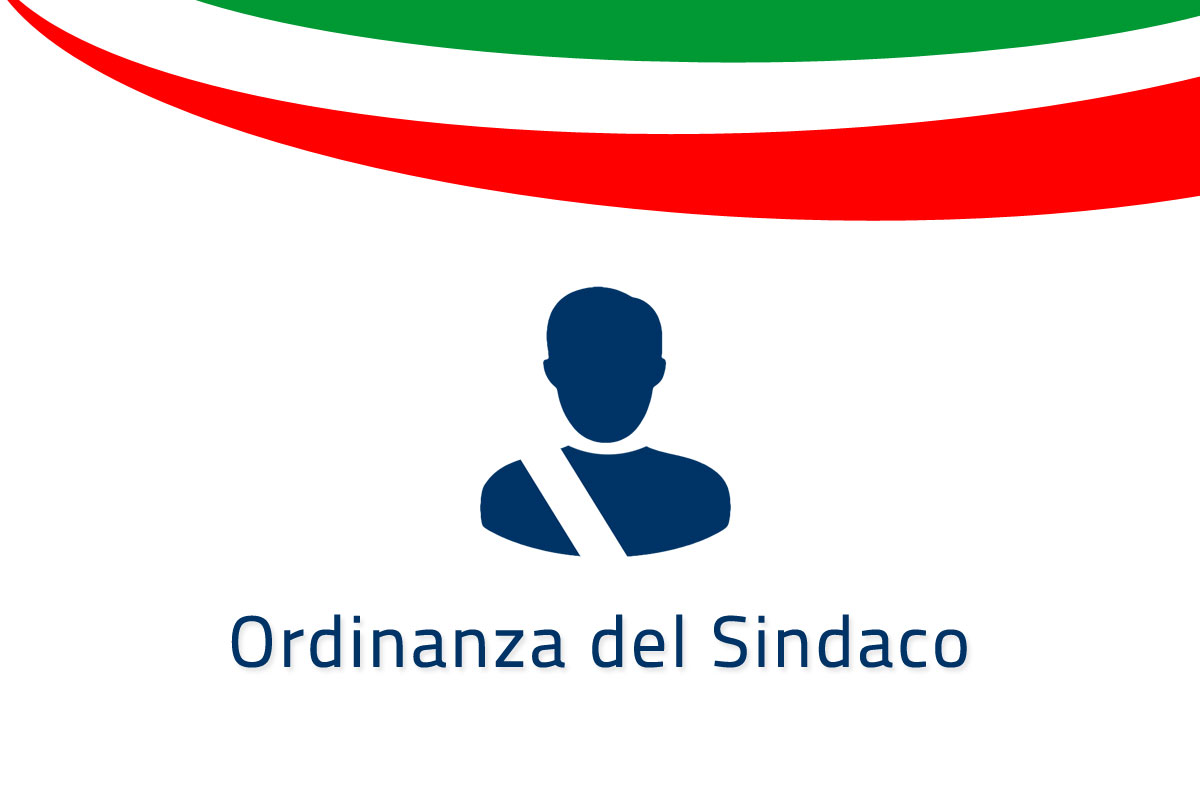 Ordinanza del sindaco