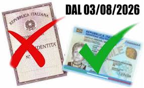 Passaggio dalla carta d'identità cartacea alla C.I.E.