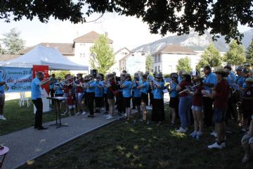Esibizione della Banda musicale di Marnaz